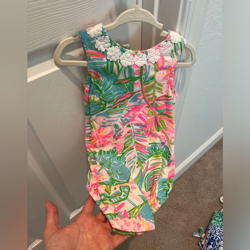 Lilly Pulitzer Onesie - 12-18M